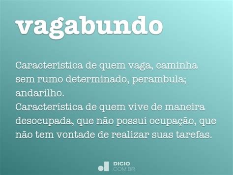 vagabundo meaning in english.